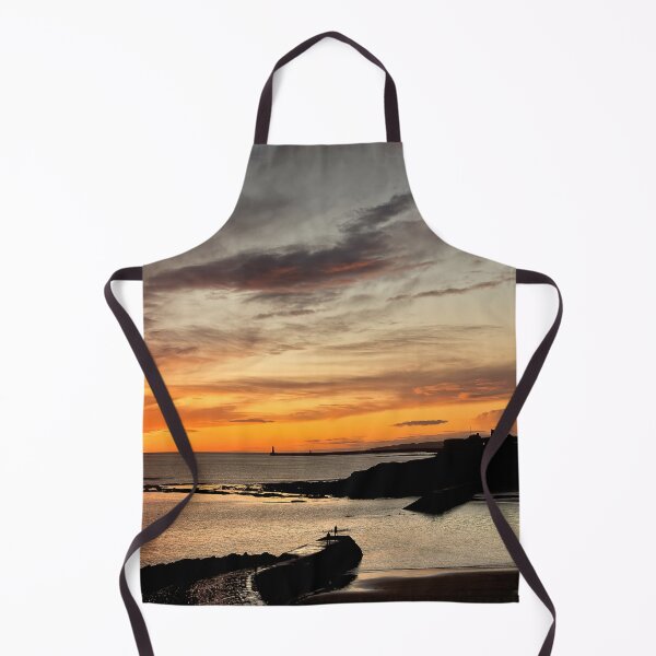 Item preview, December sunrise over Cullercoats Bay designed and sold by Violaman.