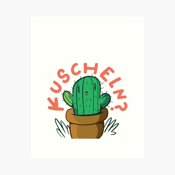 Artikel-Vorschau von Kuscheln Kaktus Knuddeln Umarmen Cactus Drücken, designt und verkauft von Tig3rE.
