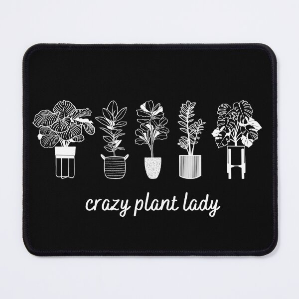 Artikelvorschau, Crazy Plant Lady ist hier V2 Dark Cactus Pflanzendame entworfen und verkauft von BluLehDesigns.