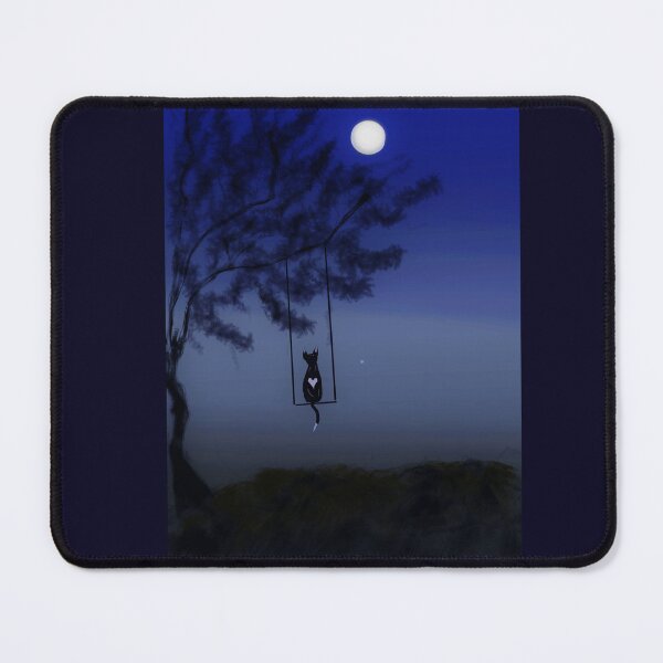 Item preview, Brella The Cat and the Moon designed and sold by brellaum-ART.
