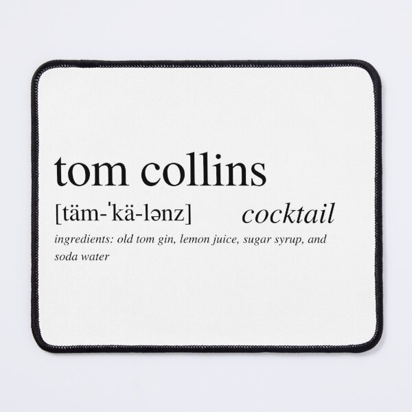 Item preview, Tom Collins cocktail designed and sold by ALushLifeManual.