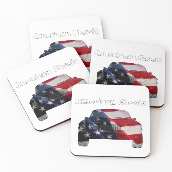 Item preview, 1967 Mustang Shelby gt500, American classic, flag. designed and sold by CRWorks Shop.