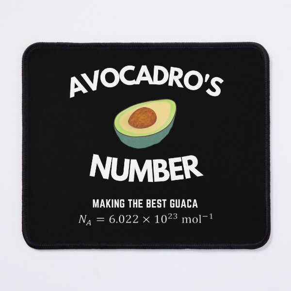 Item preview, Avocadro - Funny Avogadro's Number designed and sold by Zyphrost ★★★★★ (✔).