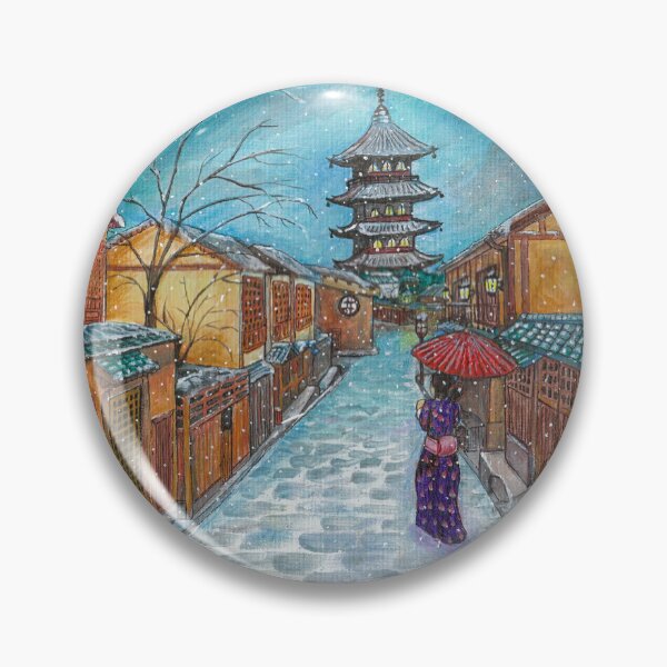 Item preview, Calle estrecha de Kioto designed and sold by DarkRubyMoon.