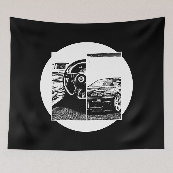Item preview, NISSAN SKYLINE GT-R R34 Black 'N White 5 (Black Version) designed and sold by Cero81.