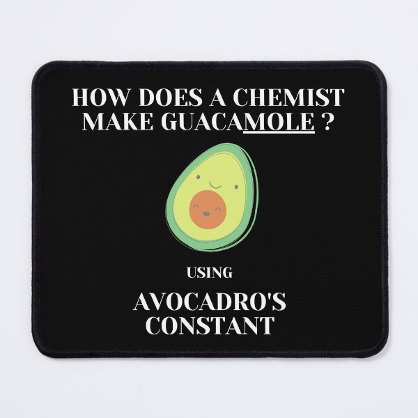 Item preview, Avocadro - Funny Avogadro's Number designed and sold by Zyphrost ★★★★★ (✔).