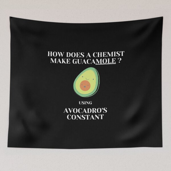 Item preview, Avocadro - Funny Avogadro's Number designed and sold by Zyphrost ★★★★★ (✔).
