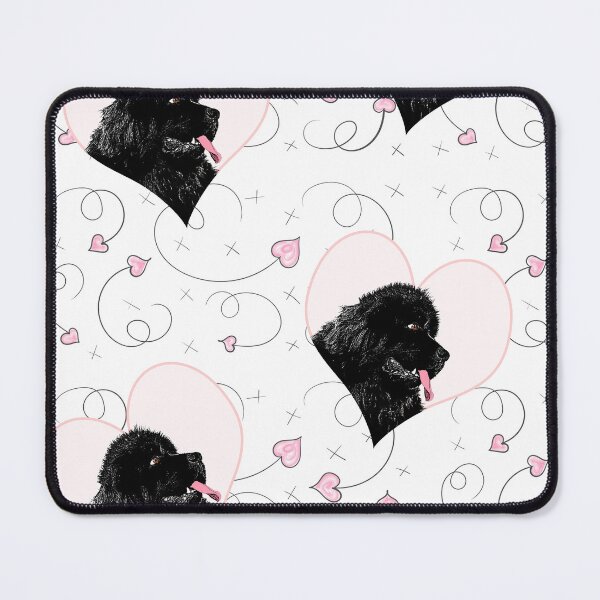 Item preview, Sweet Newfie Heart Pattern designed and sold by Christine Mullis.
