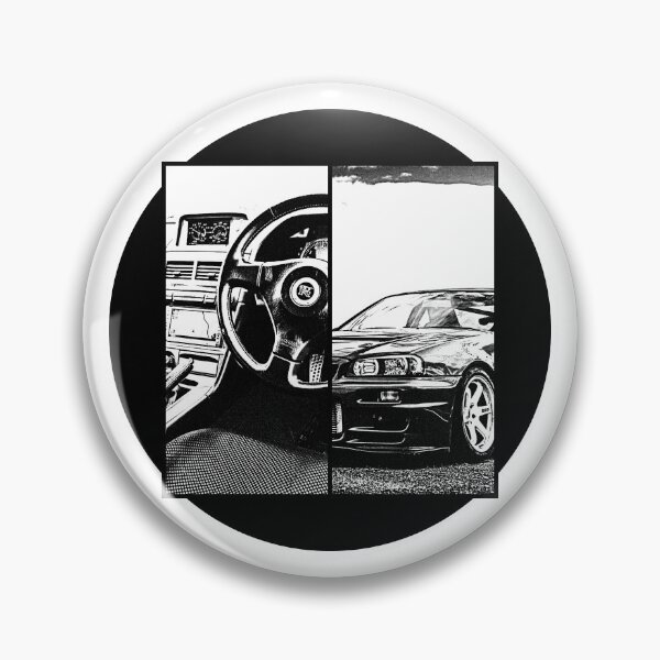 Item preview, NISSAN SKYLINE GT-R R34 Black 'N White 5 designed and sold by Cero81.