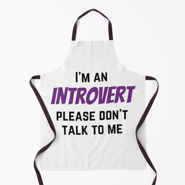 Item preview, I'm an Introvert Please Don’t Talk to Me designed and sold by RueBennet.