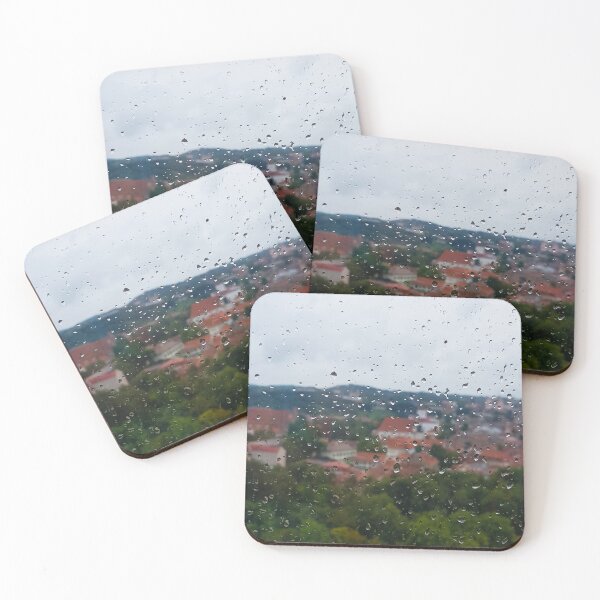 Item preview, Vilnius through rain drops designed and sold by nastiaart.