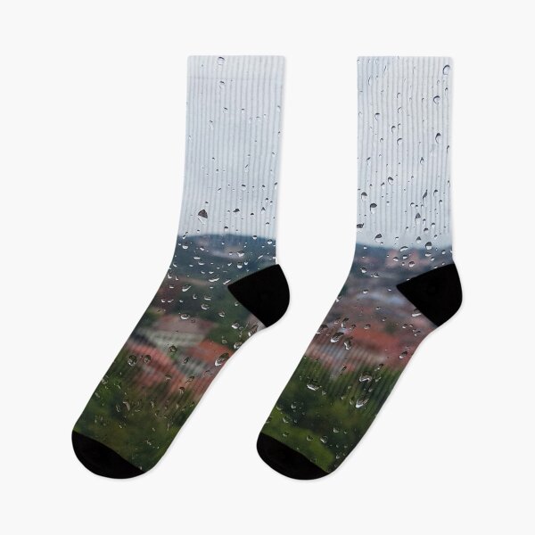 Item preview, Vilnius through rain drops designed and sold by nastiaart.
