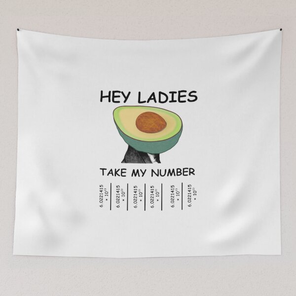 Item preview, Avocadro - Funny Avogadro's Number designed and sold by Zyphrost ★★★★★ (✔).