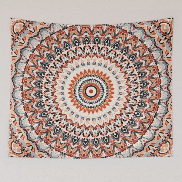 Item preview, Into the Fire Mandala designed and sold by Kelly Dietrich Mandala & Fractal Art.