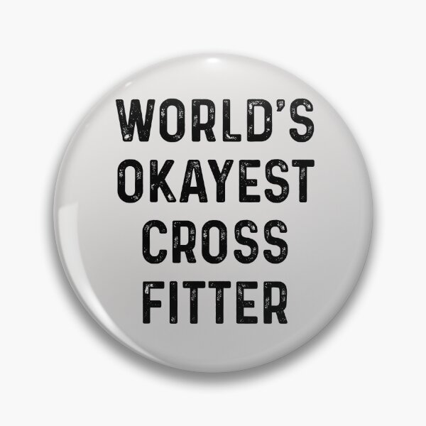 Item preview, World's Okayest Crossfitter Funny Crossfit Quotes - crossfitter Gifts designed and sold by ferdaousseshop.