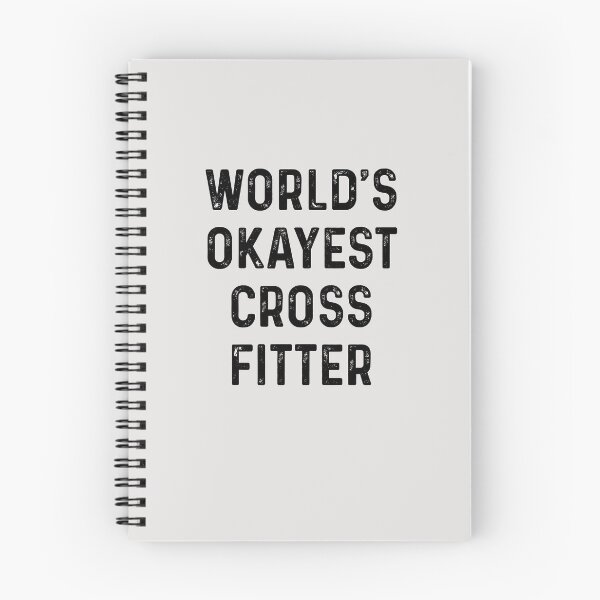 Item preview, World's Okayest Crossfitter Funny Crossfit Quotes - crossfitter Gifts designed and sold by ferdaousseshop.