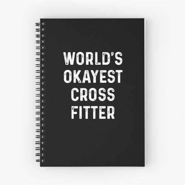 Item preview, World's Okayest Crossfitter Funny Crossfit Quotes - crossfitter Gifts designed and sold by ferdaousseshop.
