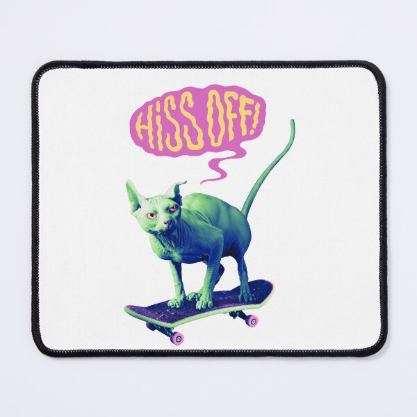 Item preview, Egyptian cat on skateboard  designed and sold by Cyrenaica 1949.