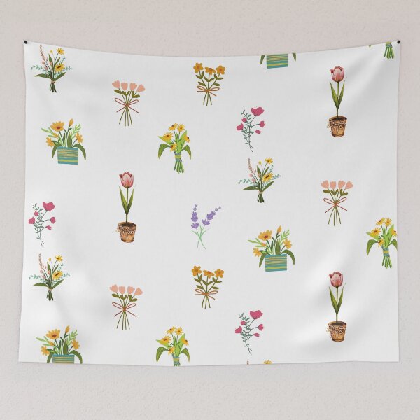 Item preview, Mixed Summer Garden Flowers designed and sold by silviaol.