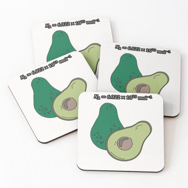 Item preview, Avocadro - Funny Avogadro's Number designed and sold by Zyphrost ★★★★★ (✔).