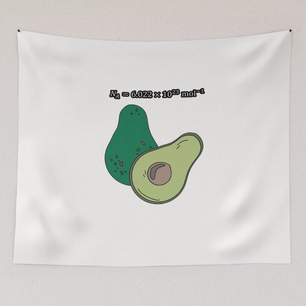 Item preview, Avocadro - Funny Avogadro's Number designed and sold by Zyphrost ★★★★★ (✔).