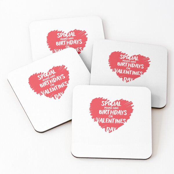 Item preview, special people have birthdays on valentines day designed and sold by ATWAK.
