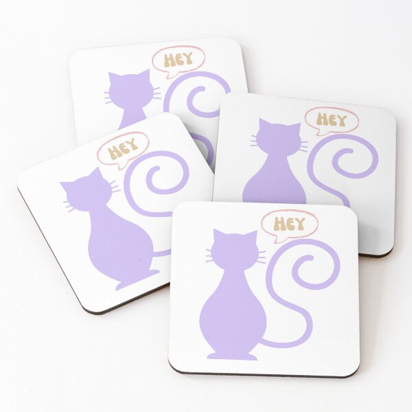 Item preview, Cat Say Hey Cute Funny  designed and sold by hanyj732.
