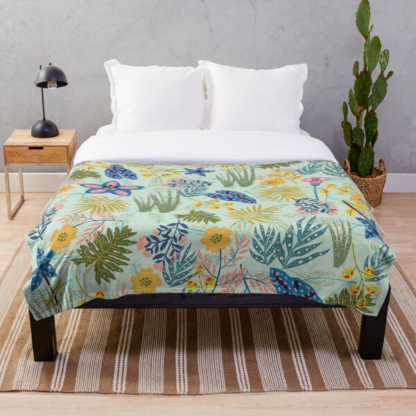 Item preview, Beautiful blue floral patterns. designed and sold by YouRo.