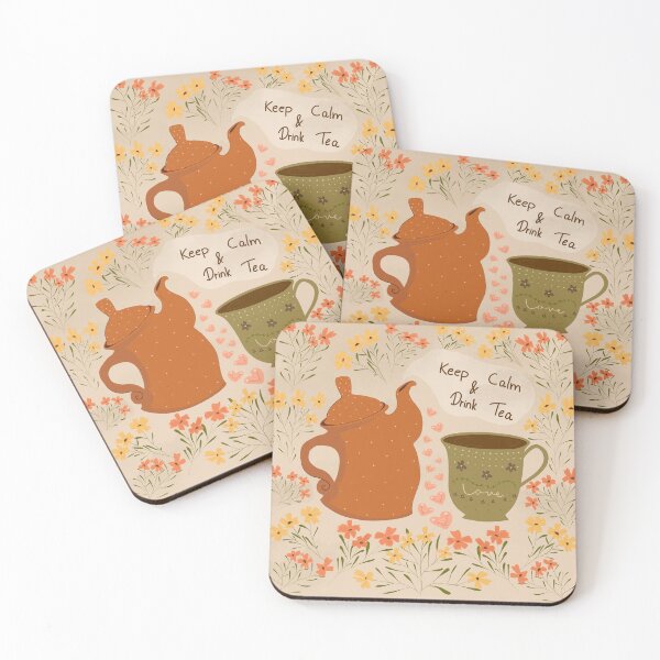 Item preview, Keep Calm and Drink Tea designed and sold by smoochugs.