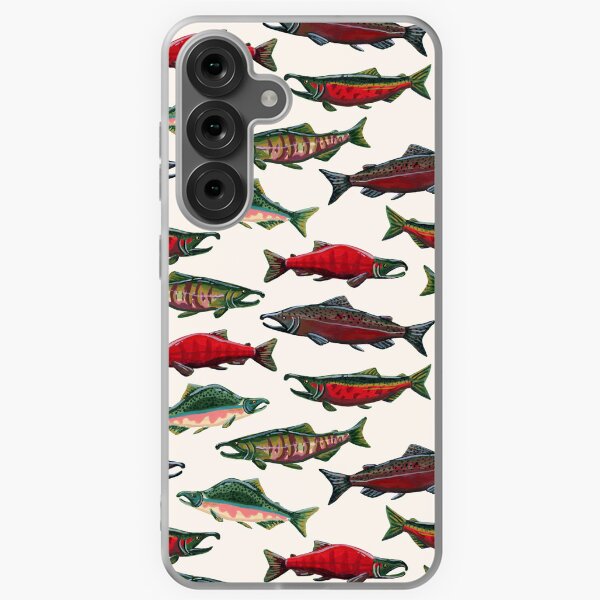 Item preview, Pacific Salmon Pattern designed and sold by paintedpansy.