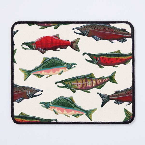 Item preview, Pacific Salmon Pattern designed and sold by paintedpansy.