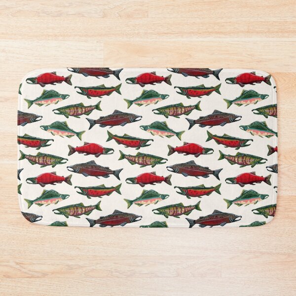 Item preview, Pacific Salmon Pattern designed and sold by paintedpansy.