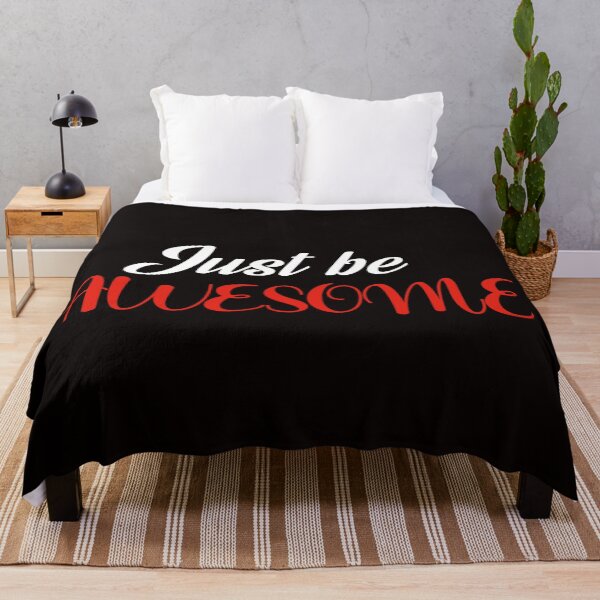 Item preview, Just Be Awesome - Simple Quote designed and sold by veerudesigns.