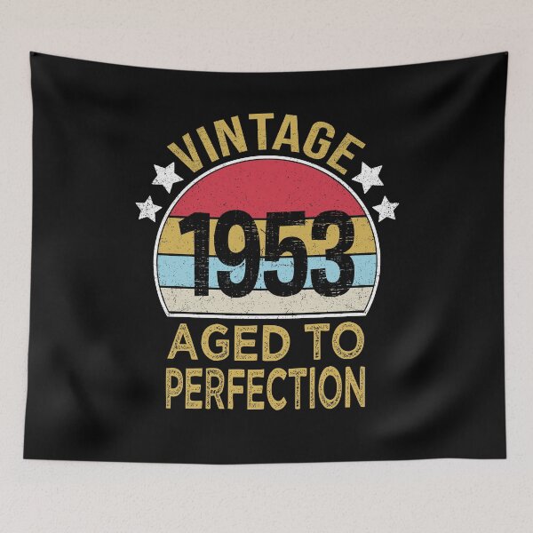 Item preview, Born 1953 Birthday Old Gift Vintage 1953 Funny for Birthday designed and sold by nmichom.