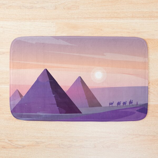 Item preview, Ancient Pyramid Sunset Landscape designed and sold by DesignSector.