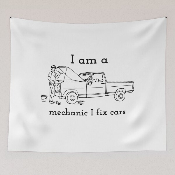 Item preview, i am a mechanic i fix cars designed and sold by SENMARO100.