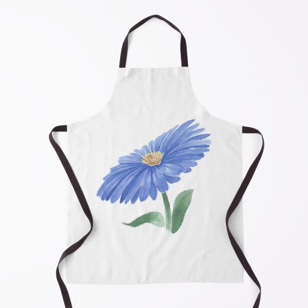 Item preview, Blue aster flower watercolor  designed and sold by The-Lerach.