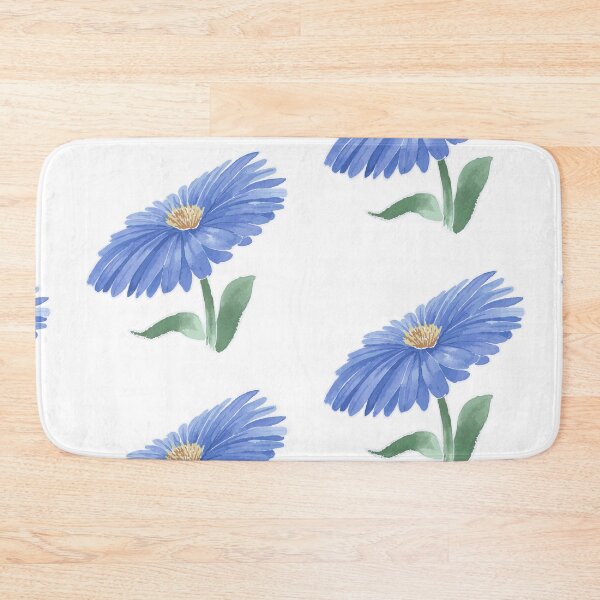 Item preview, Blue aster flower watercolor  designed and sold by The-Lerach.
