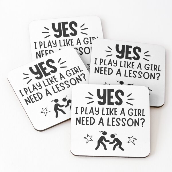 Item preview, Wrestling: Yes I play like a girl, Need a lesson? designed and sold by TheGreenGoat.