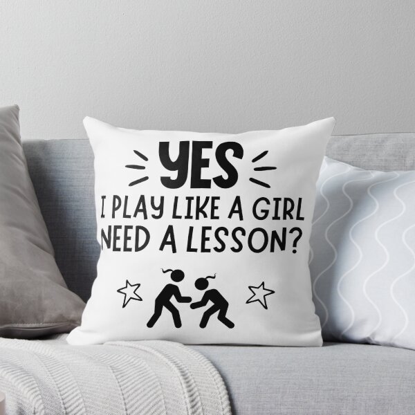 Item preview, Wrestling: Yes I play like a girl, Need a lesson? designed and sold by TheGreenGoat.