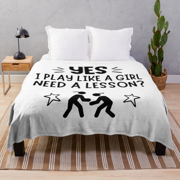 Item preview, Wrestling: Yes I play like a girl, Need a lesson? designed and sold by TheGreenGoat.