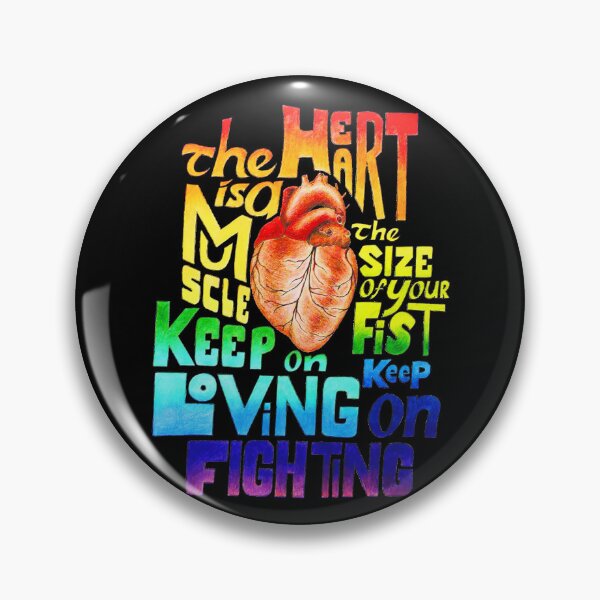 Item preview, The Heart is a Muscle designed and sold by quakeandquiver.