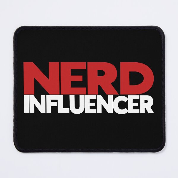 Item preview, Nerdfluencer funny social media internet nerd designed and sold by portrait4you.