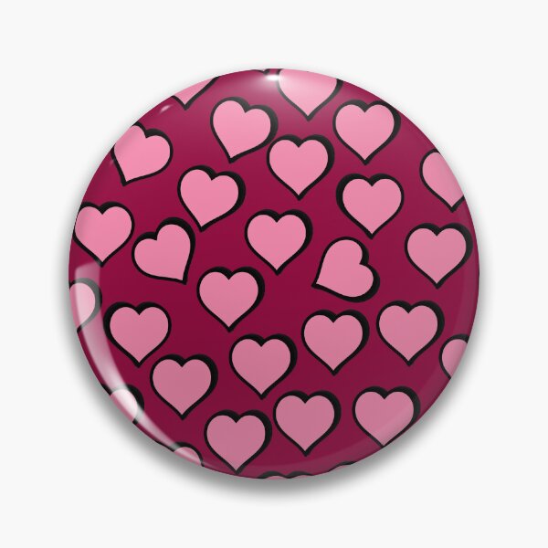 Item preview, CUTE PINK HEARTS - KISSES PATTERN designed and sold by Kwayako.