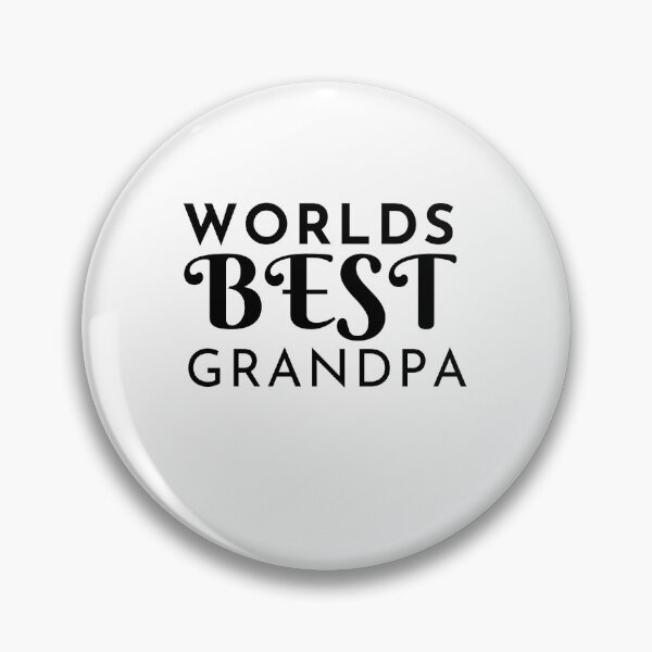 Item preview, World's Best Grandpa White- Black designed and sold by LaceRenee.