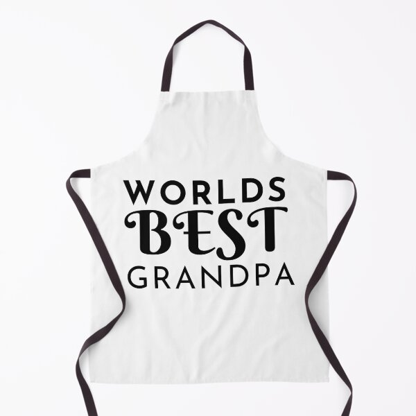 Item preview, World's Best Grandpa White- Black designed and sold by LaceRenee.