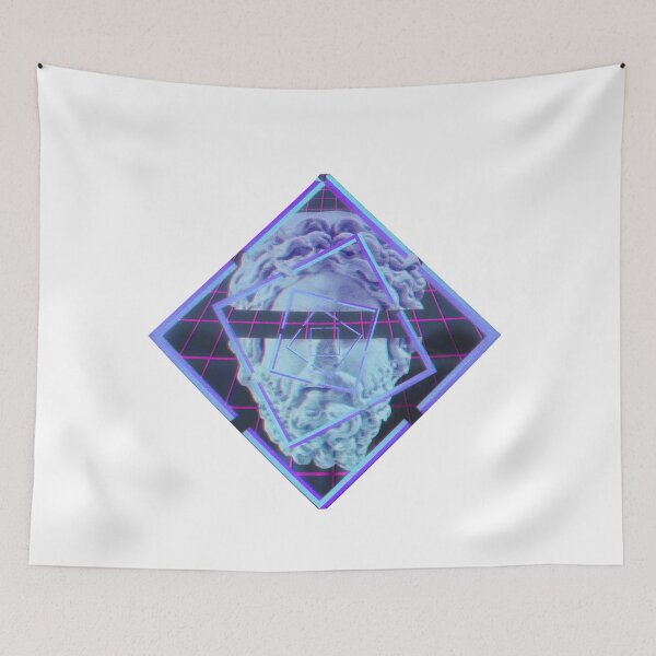 Item preview, Retro Neon Wave Statue designed and sold by PourElla.