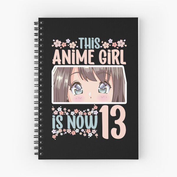 Item preview, This Anime Girl Is Now 13 Years Old 13th Birthday Otaku designed and sold by TrendingTees4u.