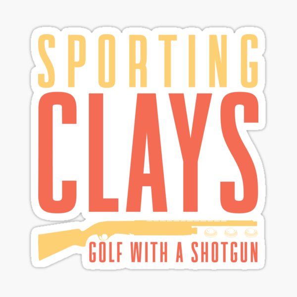 Item preview, Sporting Clays Golf With A Shotgun Clay Trap Skeet Shooting designed and sold by Artee79.