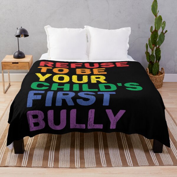 Item preview, Niégate a ser el primer acosador de tu hijo Contra el acoso Diversidad LGBTQ designed and sold by TrendingTees4u.